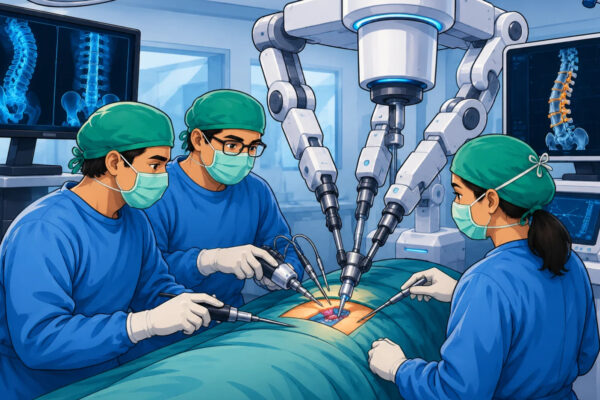 Semi-Active Robotic Spine Surgery